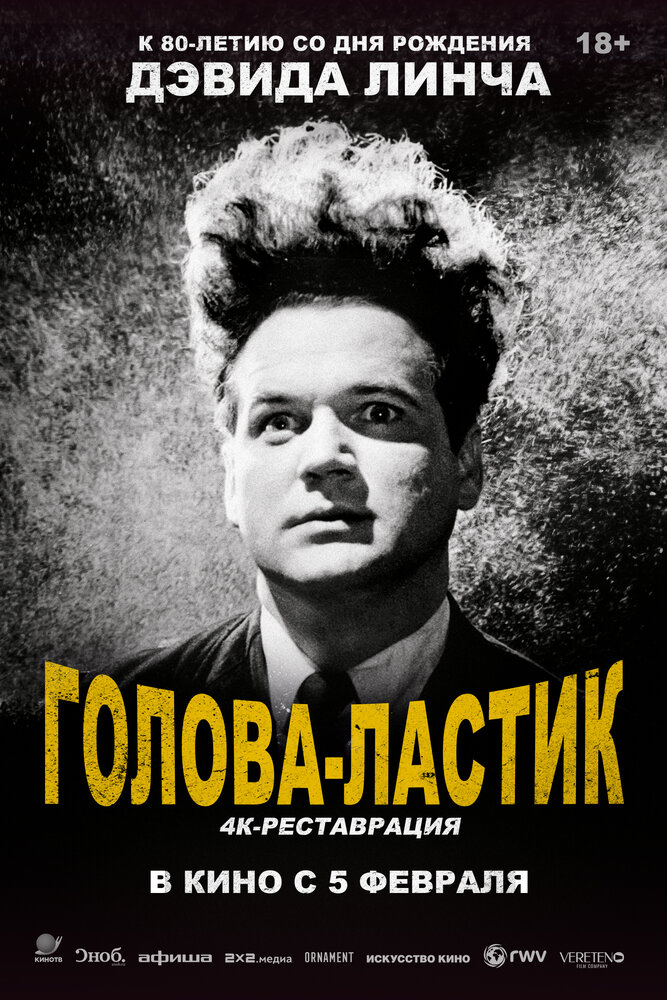 Голова-ластик — постер