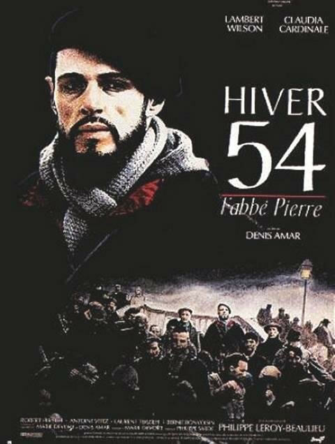 Зима 54, аббат Пьер — постер