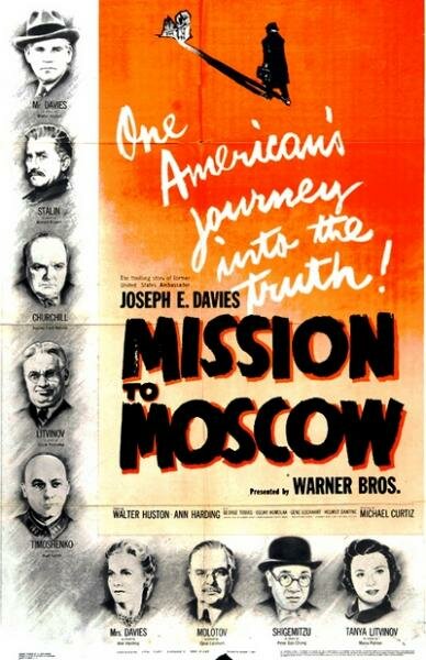 Миссия в Москву — постер