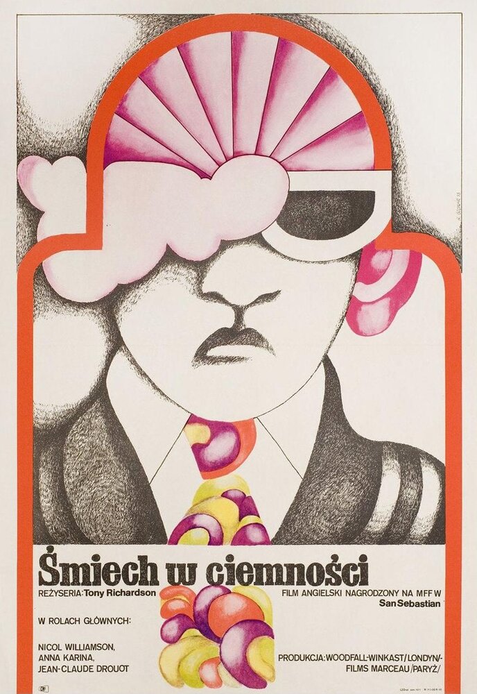 Смех в темноте — постер