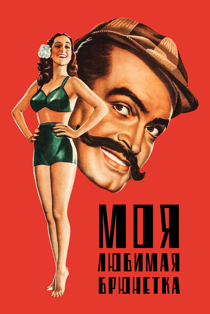 Моя любимая брюнетка — постер