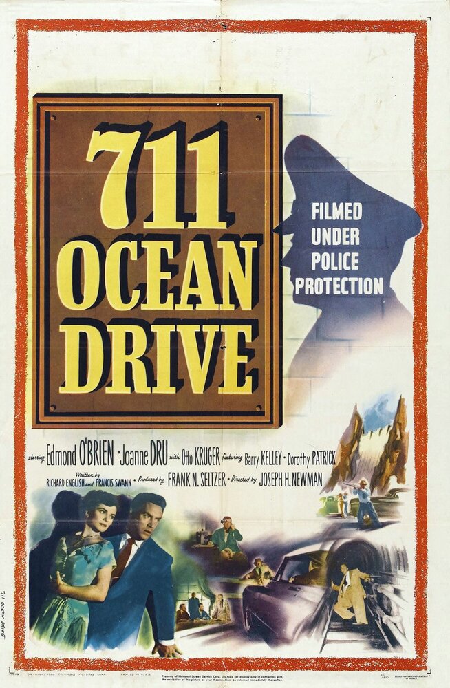 711 Оушен Драйв — постер