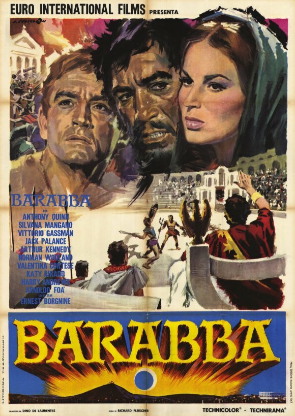 Разбойник Варавва — постер
