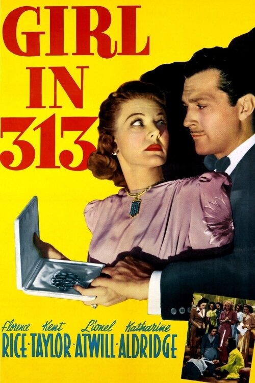 Девушка в 313 — постер