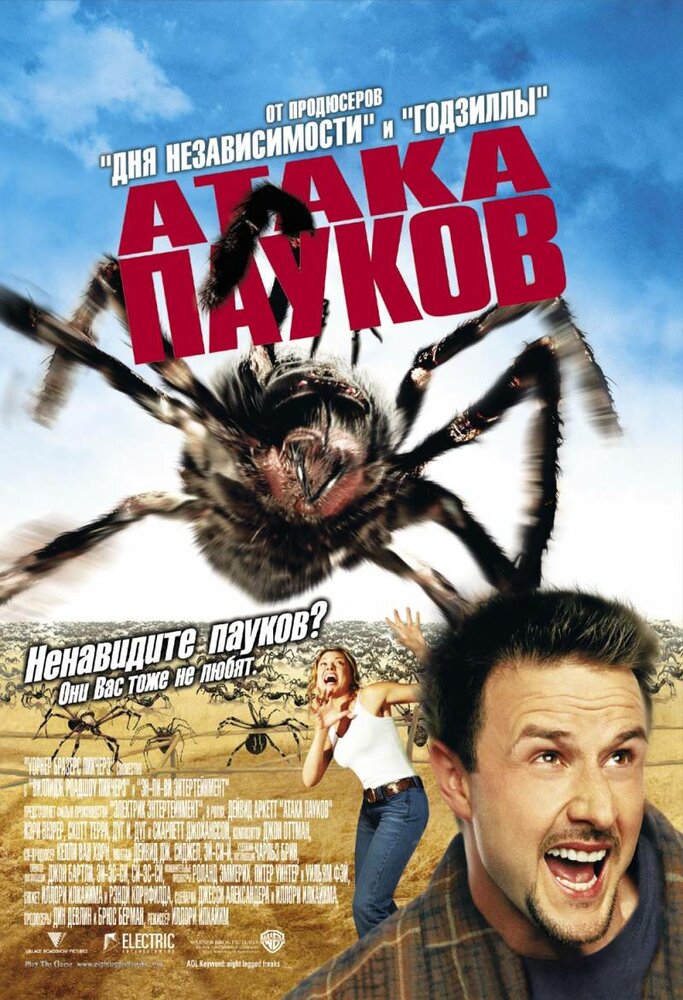 Атака пауков — постер
