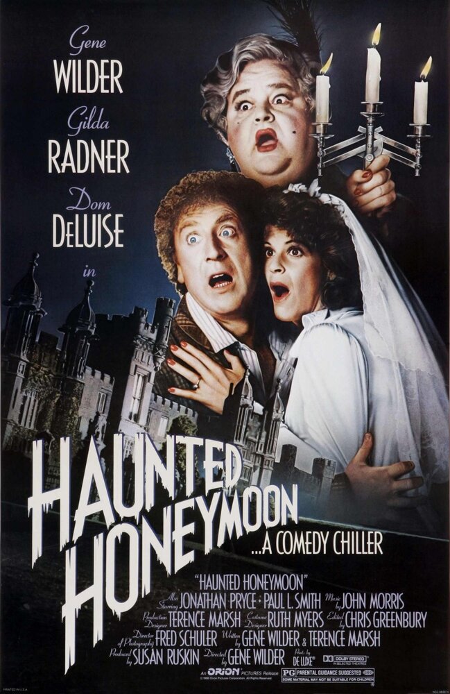 Медовый месяц с призраками — постер