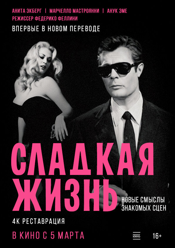 Сладкая жизнь — постер
