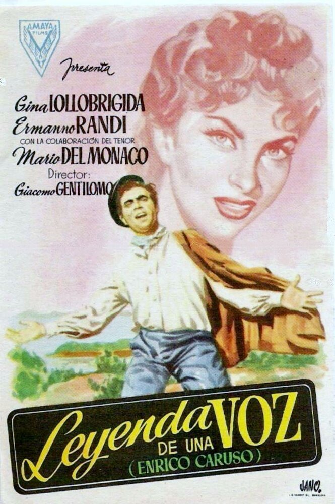 Молодой Карузо — постер