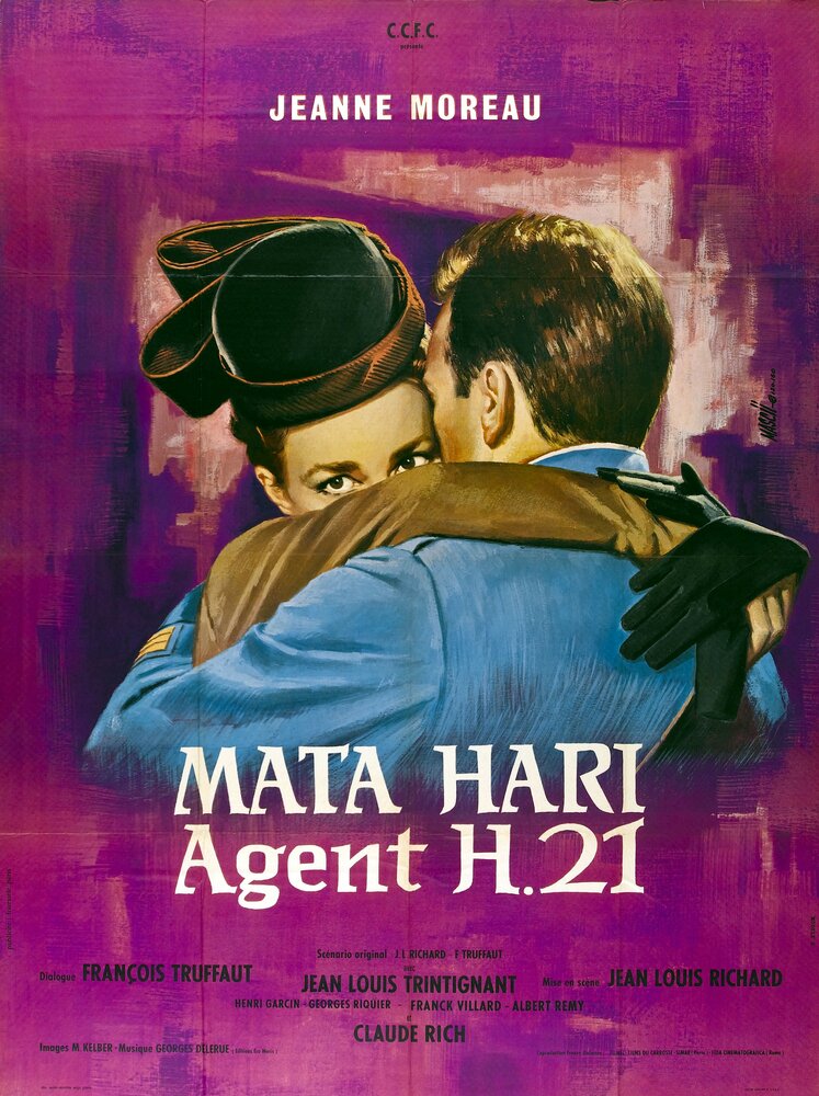 Мата Хари, агент Х21 — постер