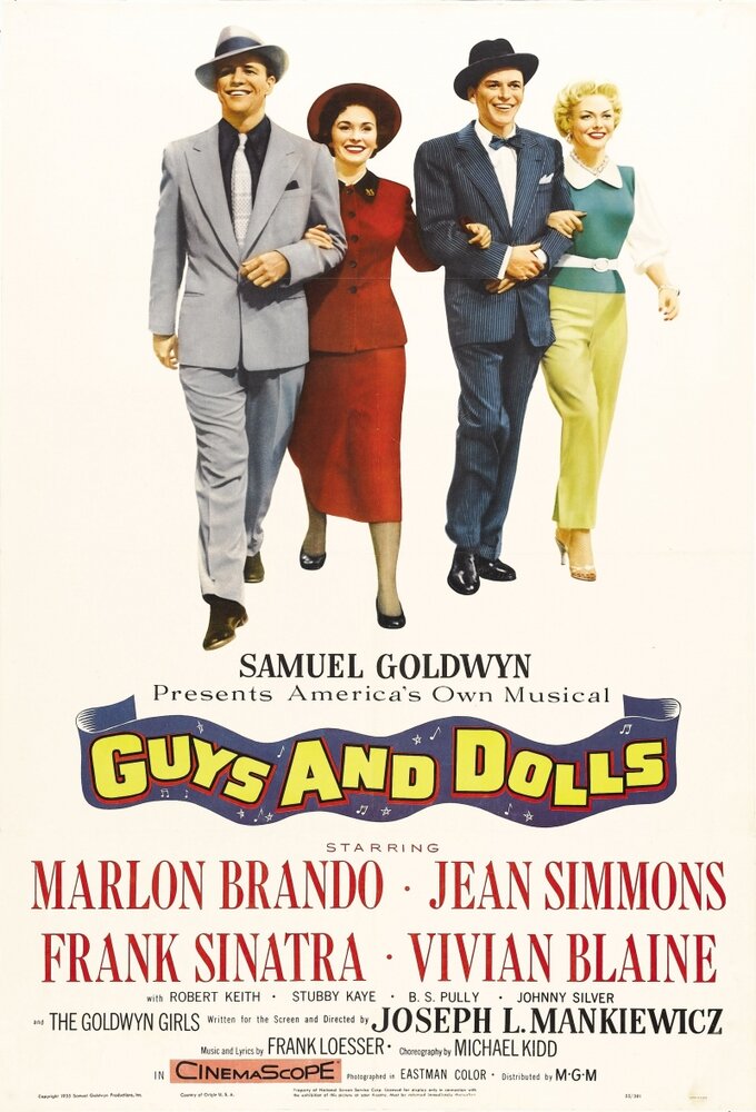 Парни и куколки — постер