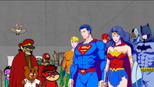 Супергерои DC против Когтя орла: Проморолик — постер